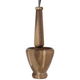 Al Saif Gallery Wood Hand Grinder, Wood, with Base - Brown product image 2