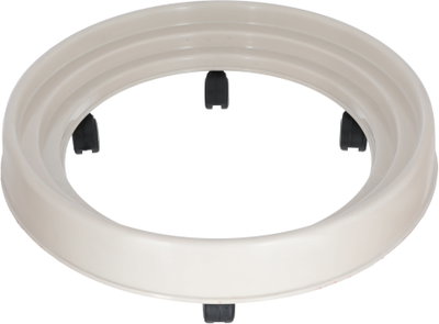Proof plastic gas pipe holder, 33 x 33 x 9 cm - grey product image 3