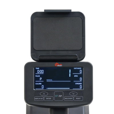 جهاز تجديف هيلثي كير، وزن حتي 120 كجم، شاشة 5 بوصة، LCD، 16 مستوى، 21 برنامج - اسود product image 4