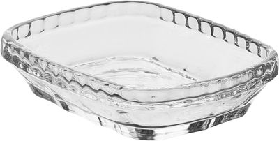 Al Saif Gallery Glass Serving Dish Set, 8x6.5x2 cm, 6 Pieces, Oval - Clear product image 2