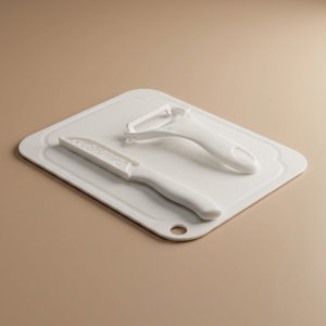 طقم لوح تقطيع سيف سو، 3 قطع، cc23010 - أبيض product image