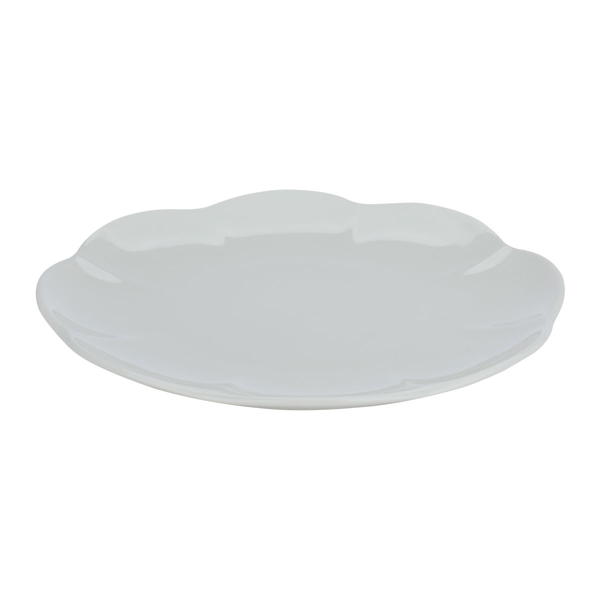 Al Saif Gallery porcelain plate, 28 cm, round - white product image 2