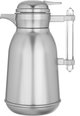 Al Saif Gallery Shahad thermos set, 1 liter, thermal glass inner shell, plastic outer shell, 2 pieces - silver product image 7