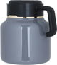 Sara Al Saif Gallery Thermos, 1.5L, Black Handle, Stainless Steel Inner Case, Stainless Steel Outer Body - Dark Grey product image 3