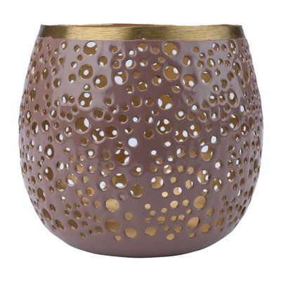 Al Ain Al ANdalusia Steel Lantern, 12x12x12 cm - Beige product image 3
