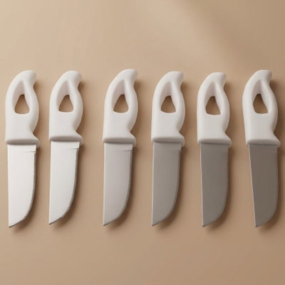Al Saif Gallery Steel Fruit Knife Set, 6 Pieces - White product image 1