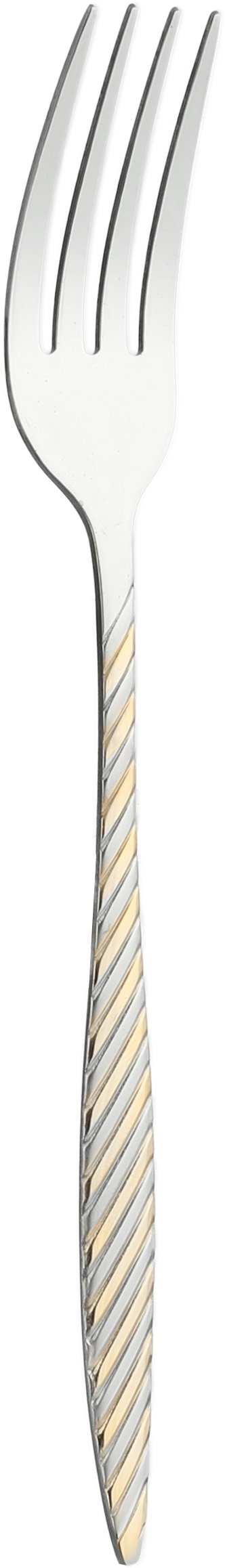 Al Saif Gallery Stainless Steel Cutlery Set, 24 Pieces - Silver Gold product image 4