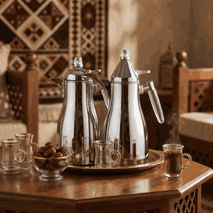 طقم ترامس فلوة السيف غاليري، قطعتين، 1/1 لتر، حافظة داخلية زجاج حراري - فضي product image 2