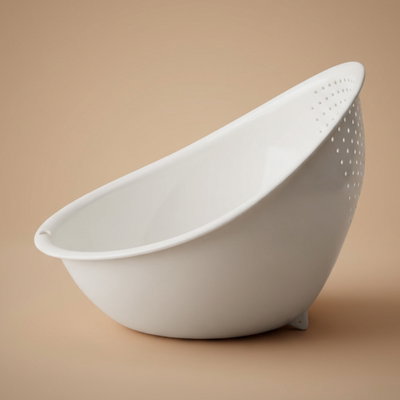 مصفاة بلاستيك السيف غاليري، 26 سم، دائري - أوف وايت product image 1