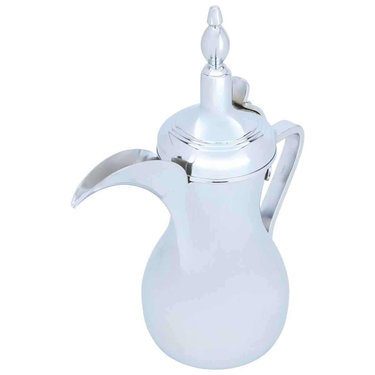 Al Saif Gallery Sulaiman Steel Dallah, 0.41 litre - Silver product image 2