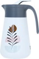 Gloria Glass Thermos, 1 liter, plastic outer shell - gray product image 1