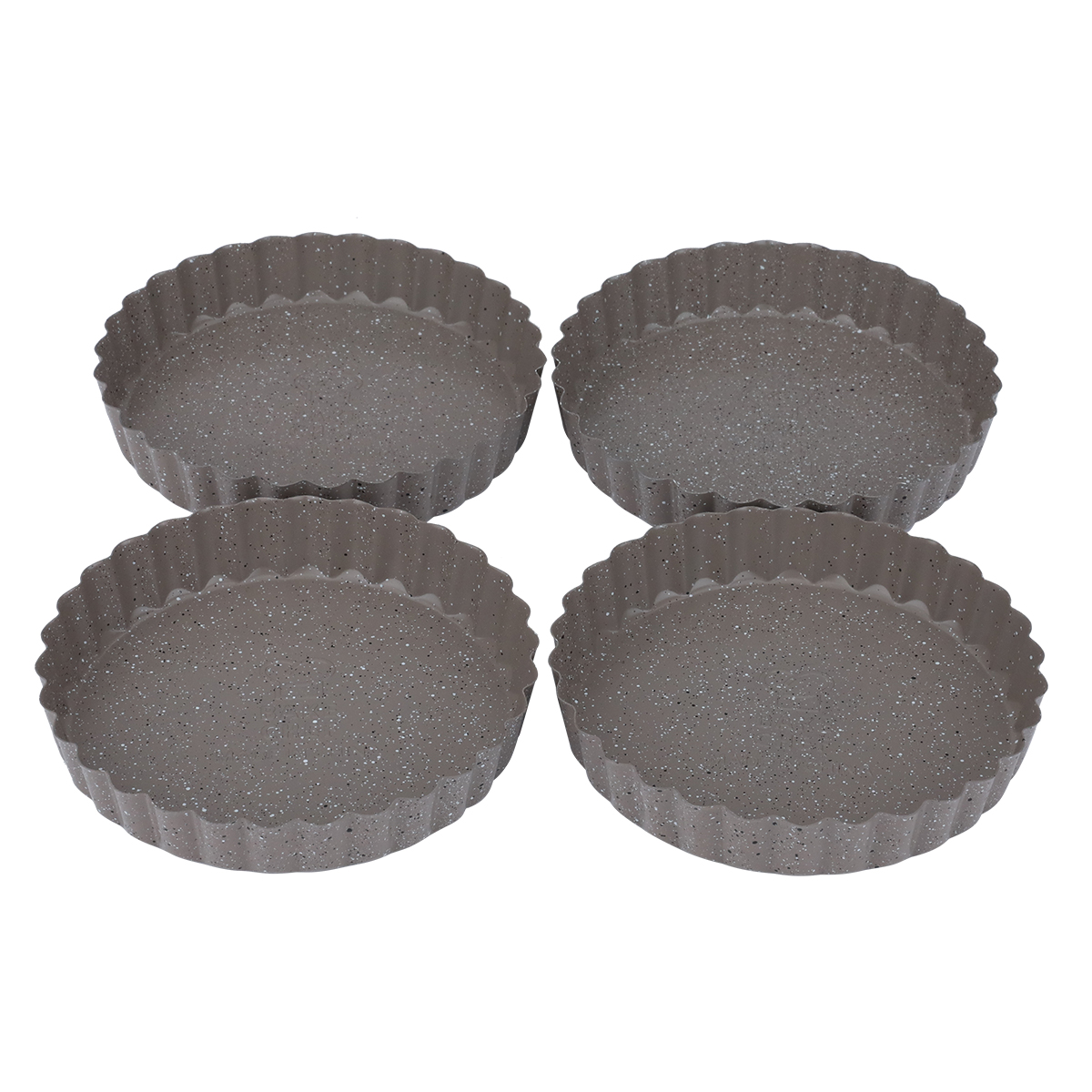 طقم قوالب كيك جرانيت بيت شيف، 4 قطع - بني product image 3
