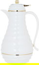 Al Saif Gallery Blanca thermos set, 1/0.75 liter, 2 pieces, thermal glass inner shell, plastic outer shell - pearl product image 7