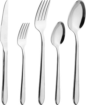 طقم ملاعق استيل السيف غاليري، 36 قطعة - فضي product image