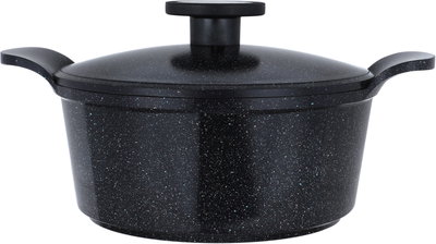 طقم قدور اكسترما جرانيت نيوفلام، 8 قطع - اسود product image 3