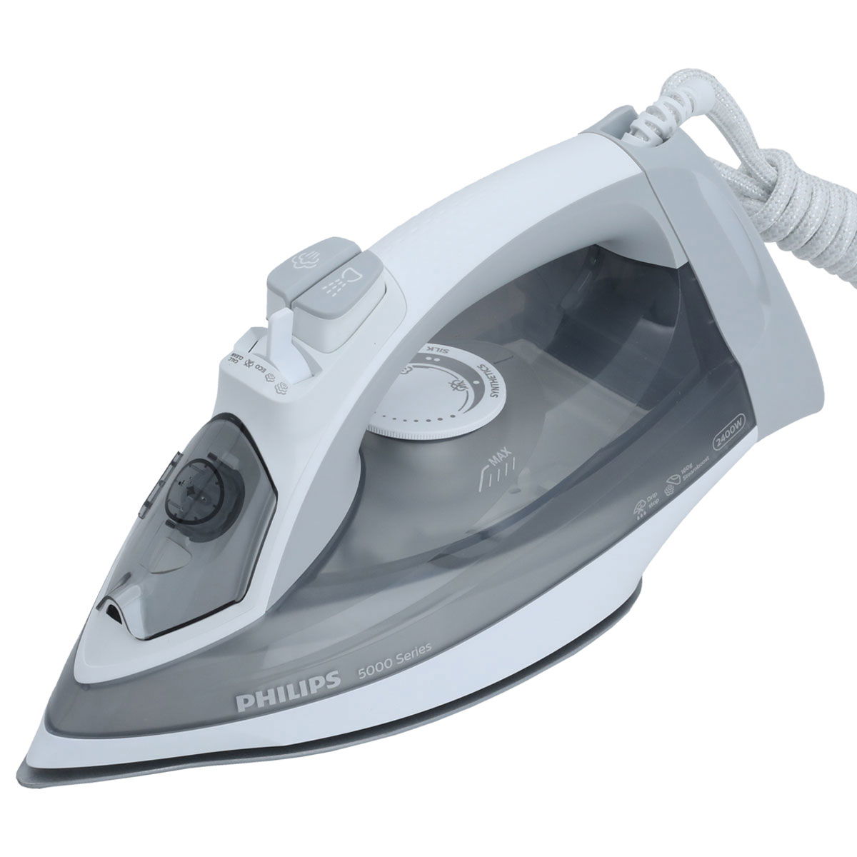 Philips Dst5010 Ceramic Steam Iron, 2000-2400 Watt, 320 Ml - Gray product image