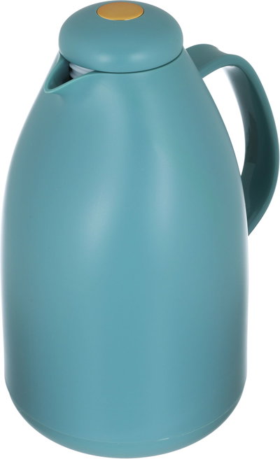 Al Saif Gallery thermos, 2 liters, thermal glass inner container, plastic outer shell - turquoise product image 5