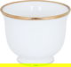 Al Saif Gallery Arabic coffee cups set, 12 pieces, 100 ml, gold-white rims product image 2