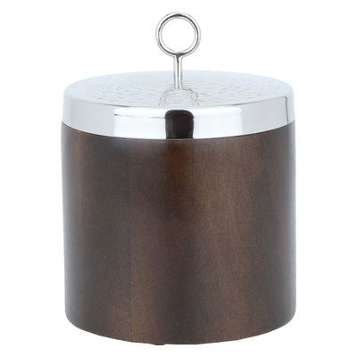 علبة استيل السيف غاليري، دائري، غطاء - خشبي product image 2