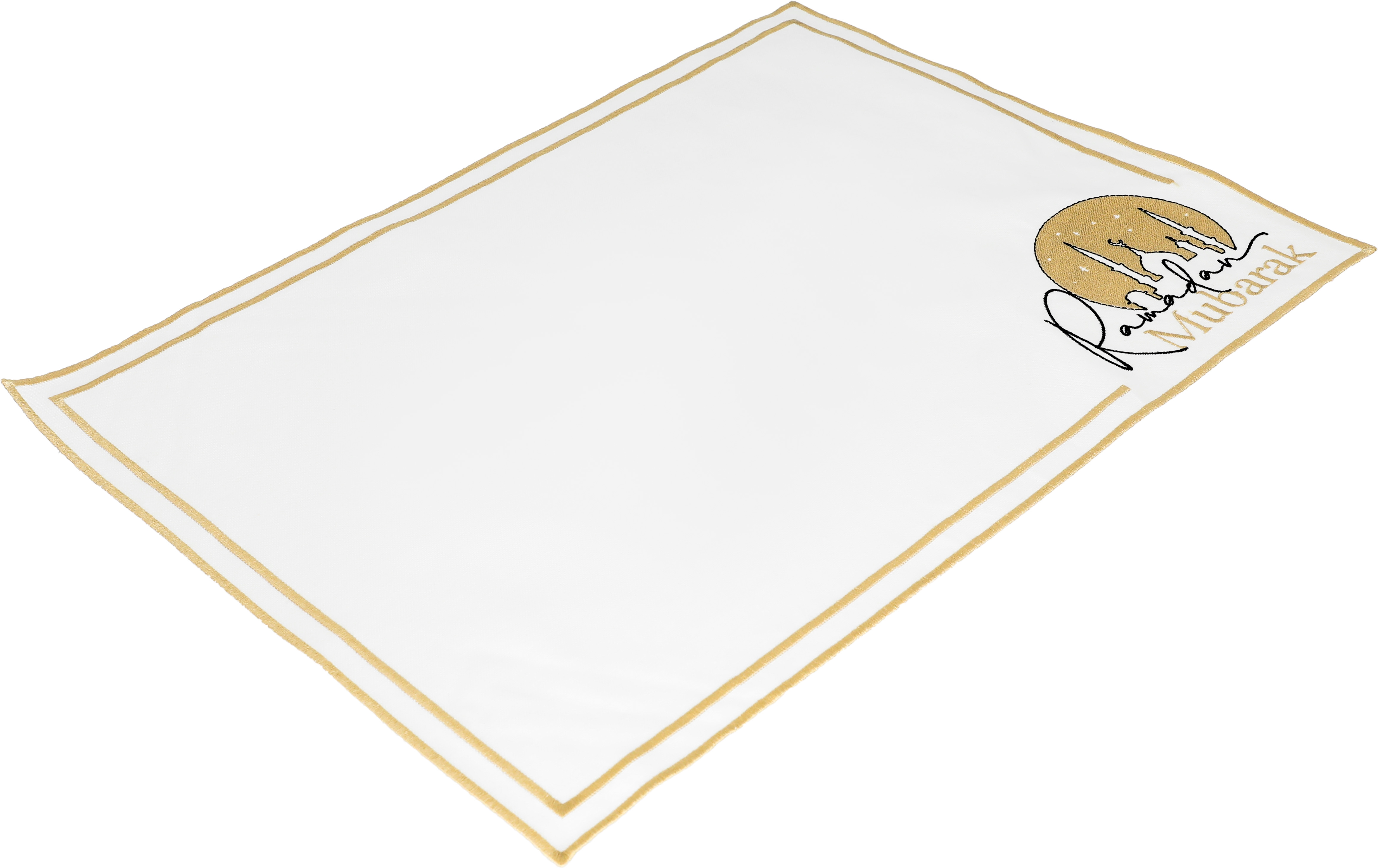 Bionic Finish Fabric Table Cloth Set, 3 Pieces - Beige product image