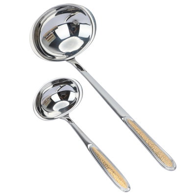 شنطة ملاعق استيل السيف غاليري، 72 قطعة - فضي ذهبي product image 8