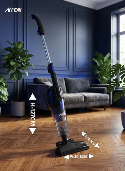 Arrow RO-600STVR Upright Vacuum Cleaner, 800W, 1.2L, 5m Cord - Silver Black product image 10