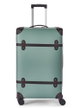 طقم شنط سفر جلد صناعي ليمرا، 2 مقاس، 4 عجلات، GL-9902 - اخضر فاتح product image 2