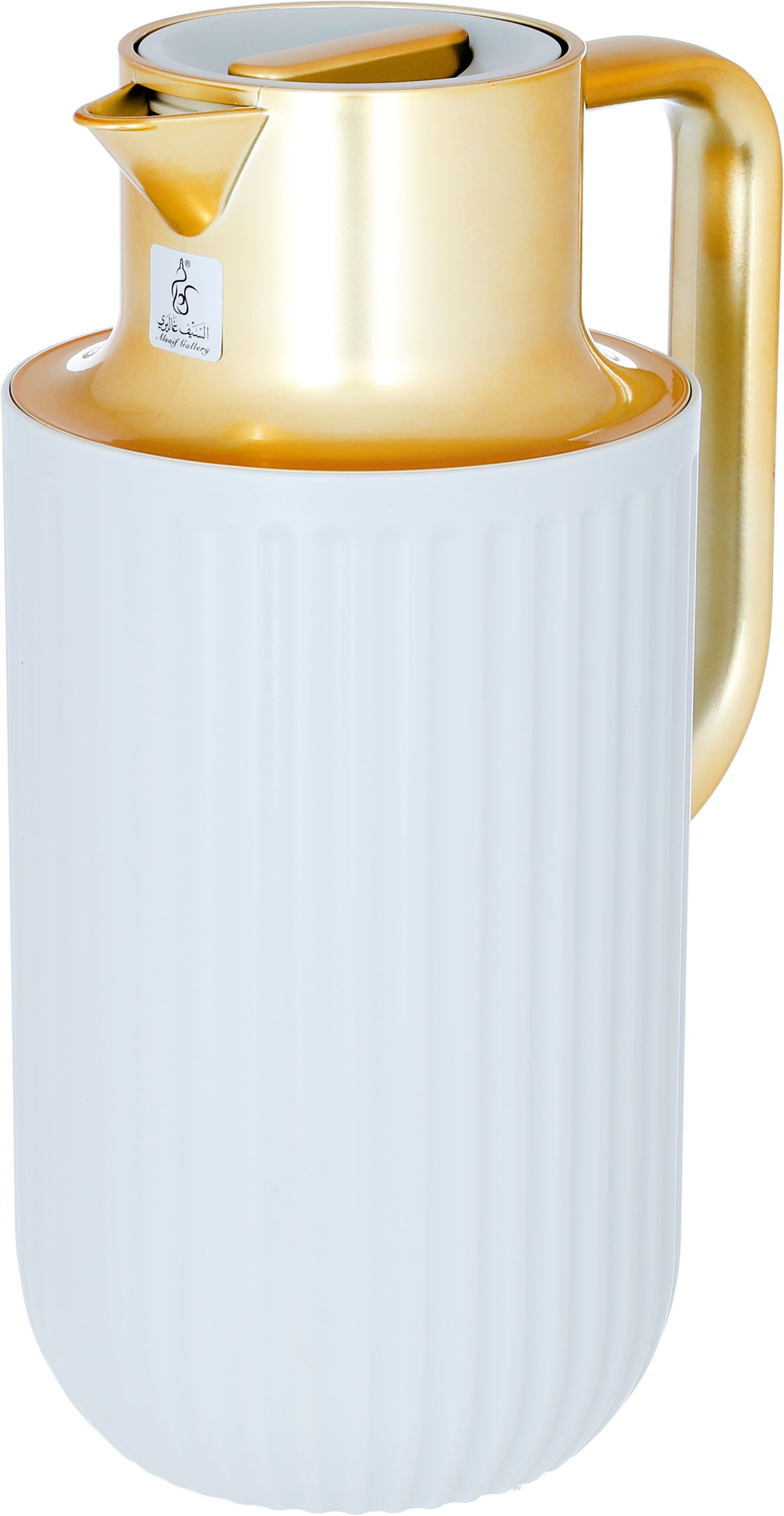Everest Laura Thermos, 1.6 litres, thermal glass inner shell, plastic outer shell - white product image 2