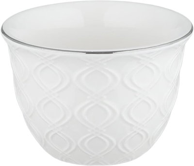 طقم فناجين قهوة سعودي بورسلان السيف غاليري، 12 قطعة - أبيض product image 2