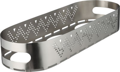 Al Saif Gallery Stainless Steel Date Set with Lid, 45x15x19 cm, 3 Pieces, Base - Matte Silver product image 3