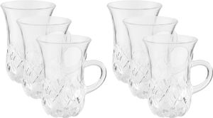 Al Saif Gallery Max Tea Bialat Set Glass, 6 Pieces, 236ml - Clear product image