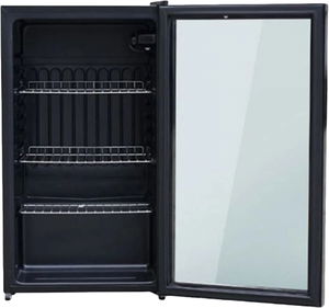 ثلاجة ميني بار دانسات، 90 لتر، 3.2 قدم، D190SC20  - اسود product image 2