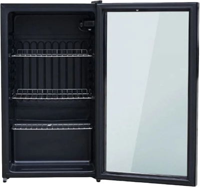 ثلاجة ميني بار دانسات، 90 لتر، 3.2 قدم، D190SC20  - اسود product image 2