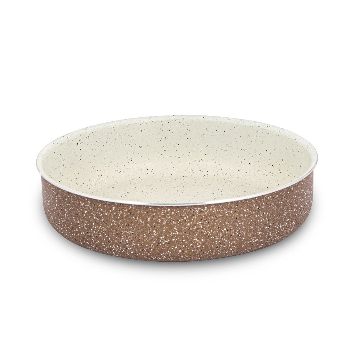 Al Saif Gallery granite tray, round, 34 cm - brown product image