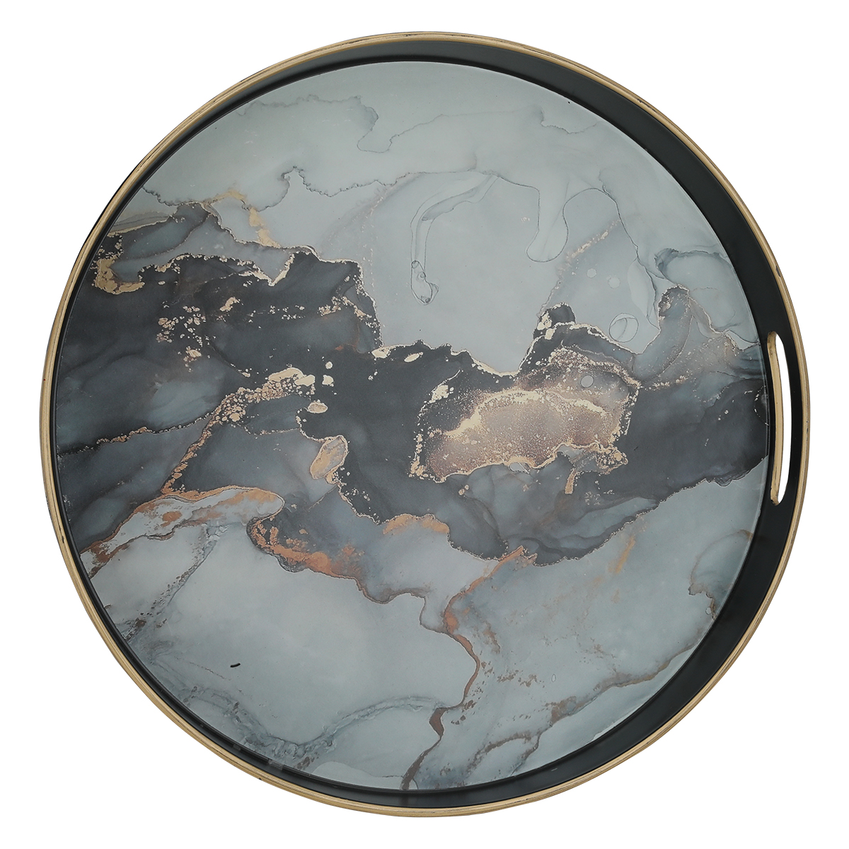 Al Saif Gallery Fabric Round Serving Topper, 33 x 33 x 4.3 cm - Multi-Colour product image