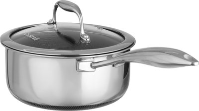 طقم قدور ستانلس ستيل زجاج كوكسل، 9 قطع، غطاء زجاج - فضي شفاف product image 5