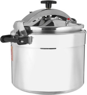 Volcano Aluminum Pressure Cooker, 15 Liter - Silver product image 2