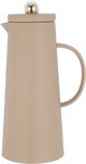 Al Saif Gallery Royal 8 thermos, 1 liter, thermal glass inner container, plastic outer shell - light brown product image 1