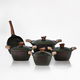 Neokline Granite Pot Set, 9 Pcs - Purple product image 1