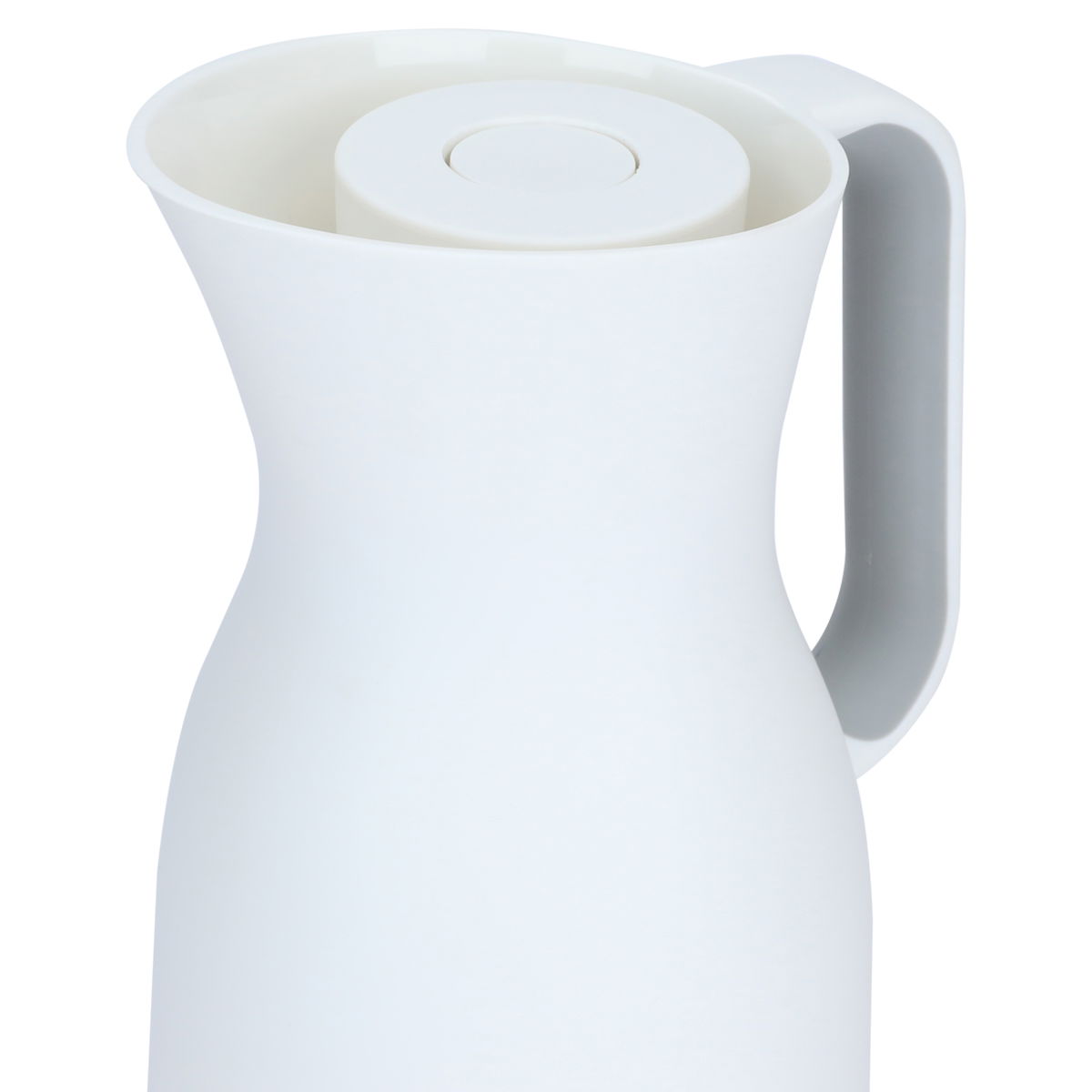 Al Saif Gallery Alaska glass thermos, 1 liter, plastic outer shell - white product image 4