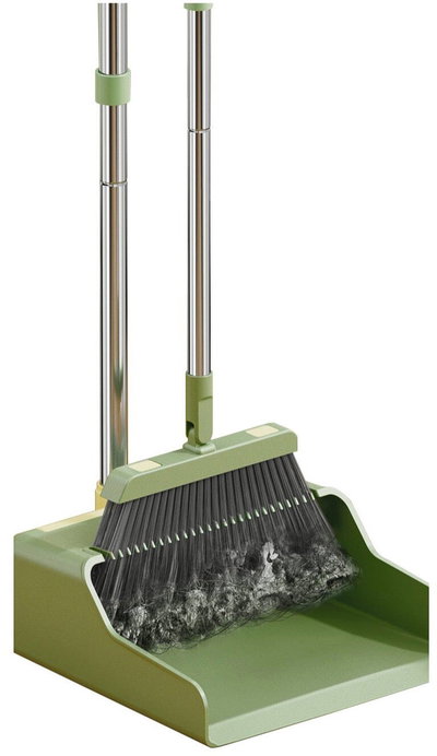 مجموعة جاروف و فرشاة فيسيو، 42 سم - اخضر product image 5