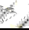 دلة قهوة استيل السيف غاليري، 1.2 لتر، نقش اسلامي - فضي product image 1