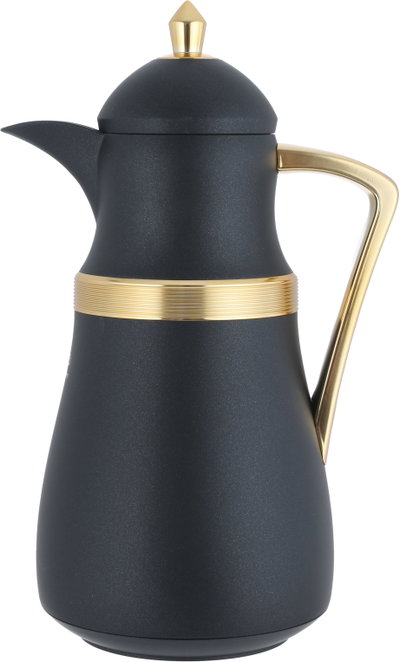 طقم ترامس نجد السيف غاليري، 1/1 لتر، حافظة داخلية زجاج حراري - اسود ذهبي product image 3