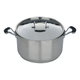 قدر استيل السيف غاليري( روكي)، 30سم -فضي product image 3