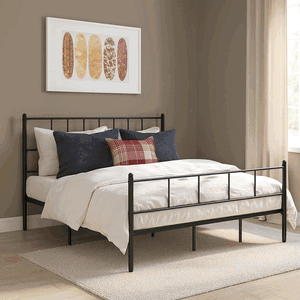 سرير حديد، 40×180×200 سم - أسود product image