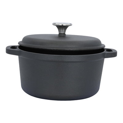 قدر طهي حديد روبوست، 28.5سم - أسود product image 3