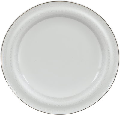 طقم تقديم سفرة بورسلان السيف غاليري، 65 قطعة - أبيض ذهبي product image 12