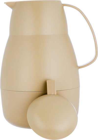 Helios thermos, 1.5 liters, thermal glass inner container, plastic outer shell - beige product image 3