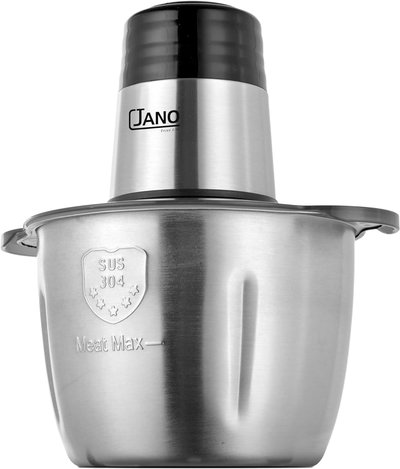 مفرمة كهربائية جانو، 500 واط، 3 لتر، JN02401 - اسود فضي product image 3