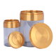 طقم علب زجاج السيف غاليري، 8 قطع، ستاند أسود - شفاف product image 4
